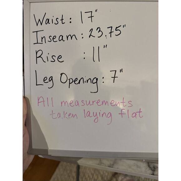 Frame SZ 30 Womens Le Beau Crop Mid Rise Jeans Distressed Raw Hem Walden Rock - Picture 12 of 12